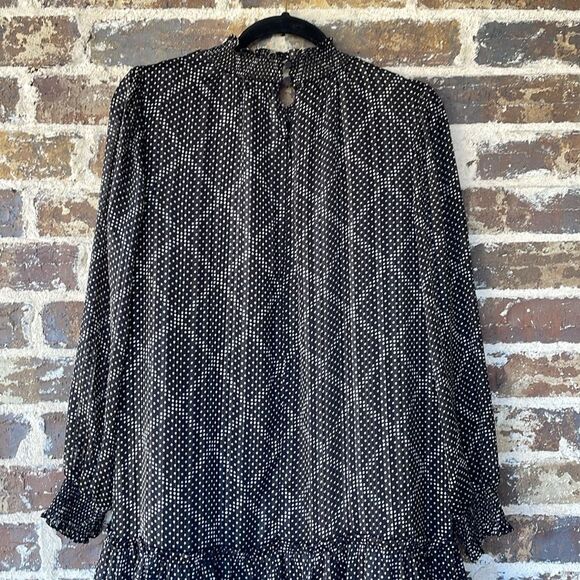 J. Crew Ruffle Tiered Sparkle Mini Dress Size Small - Picture 8 of 11